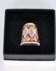 Kutani thimble tassel with No.1.2.3 thimble