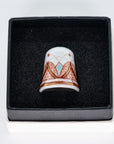 Kutani thimble tassel with No.1.2.3 thimble