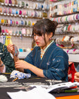 【4名様より承ります】京都で楽しむ花刺繍教室