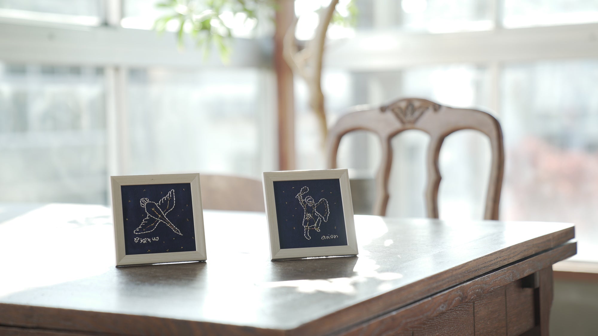 星空を刺しゅうする、宙(そら)の刺繍キット  🌌白鳥座