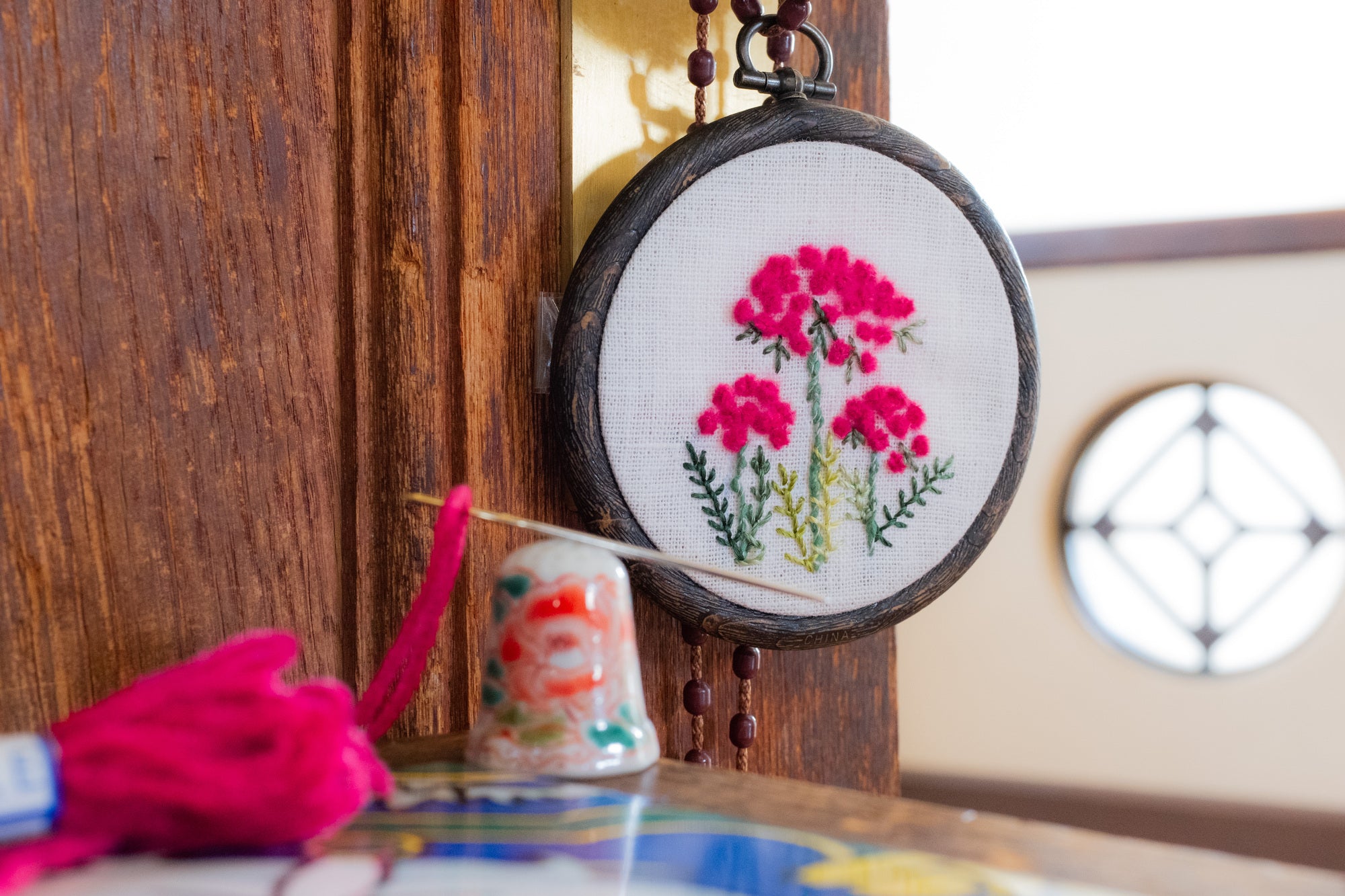 A.05❤️ノラニンジンの花刺繍キット 〜
