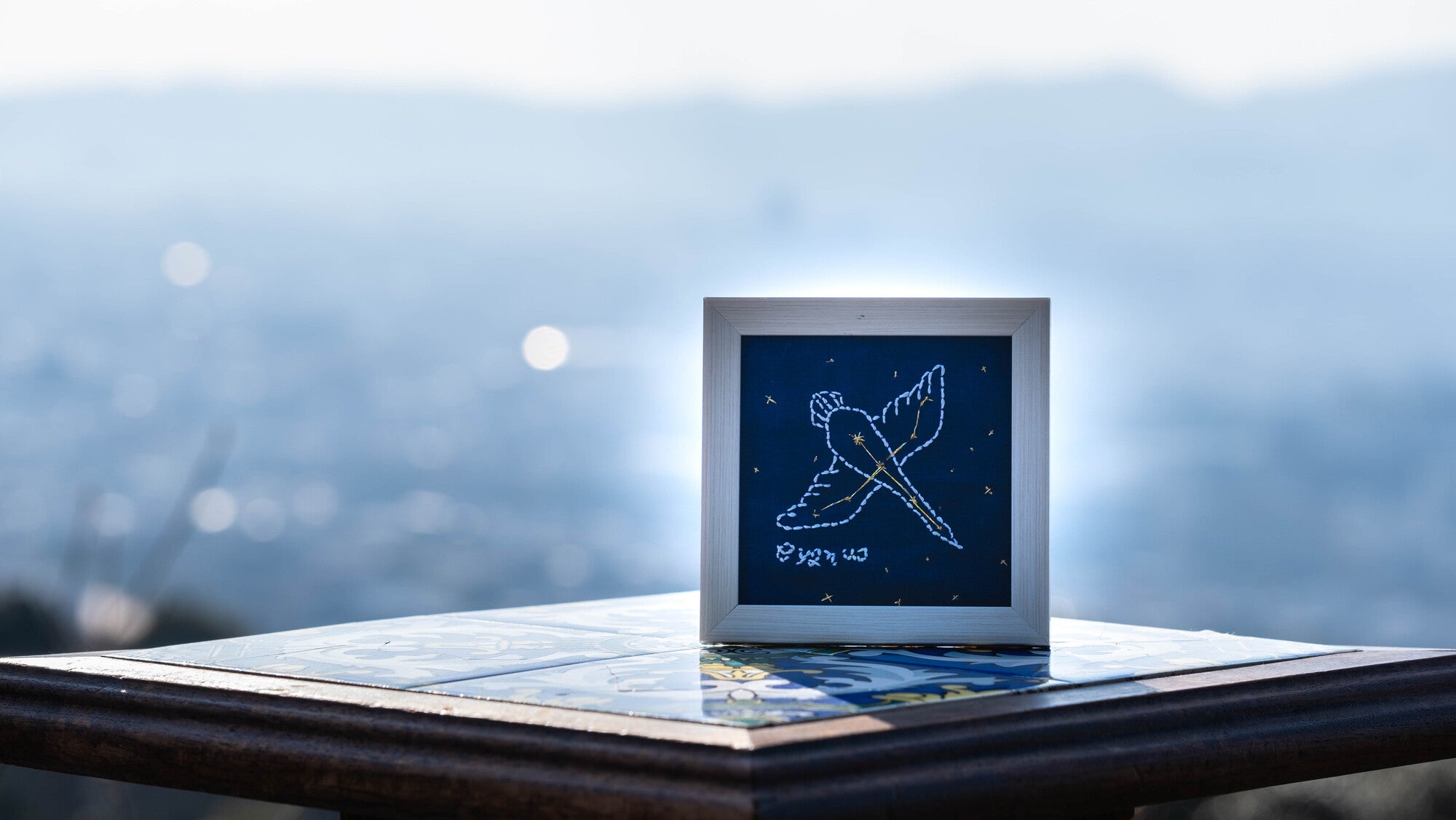 星空を刺しゅうする、宙(そら)の刺繍キット  🌌白鳥座