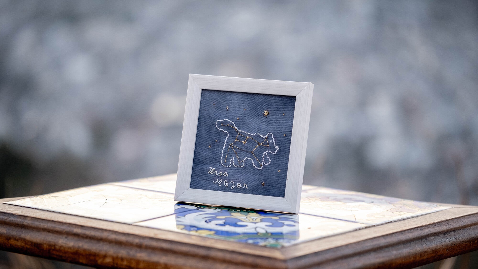 宙の刺繍キット   🔲おおぐま座