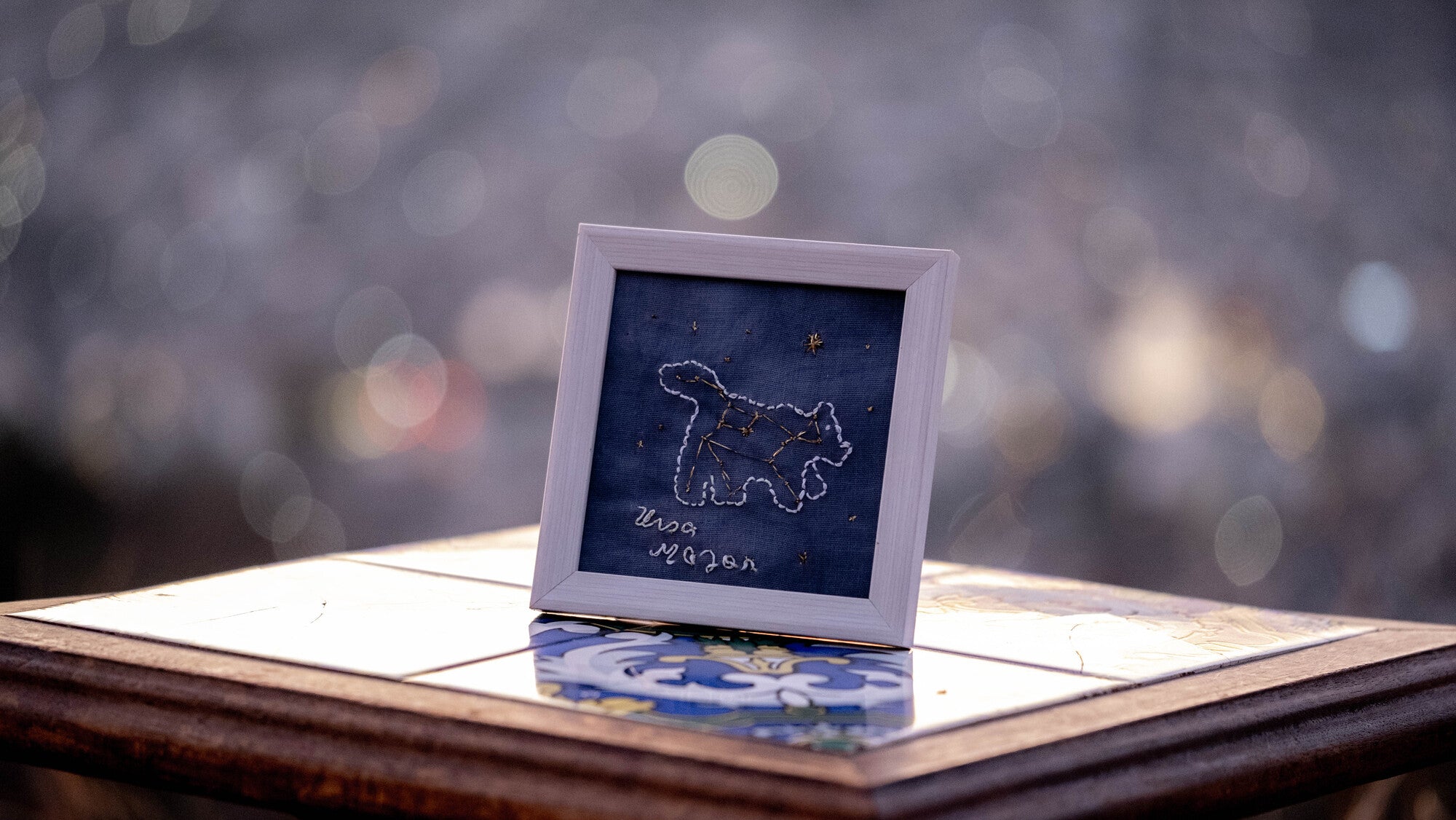 宙の刺繍キット   🔲おおぐま座