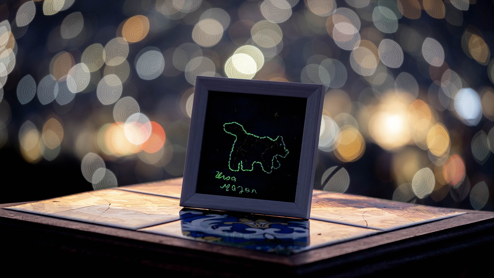 宙の刺繍キット   🔲おおぐま座