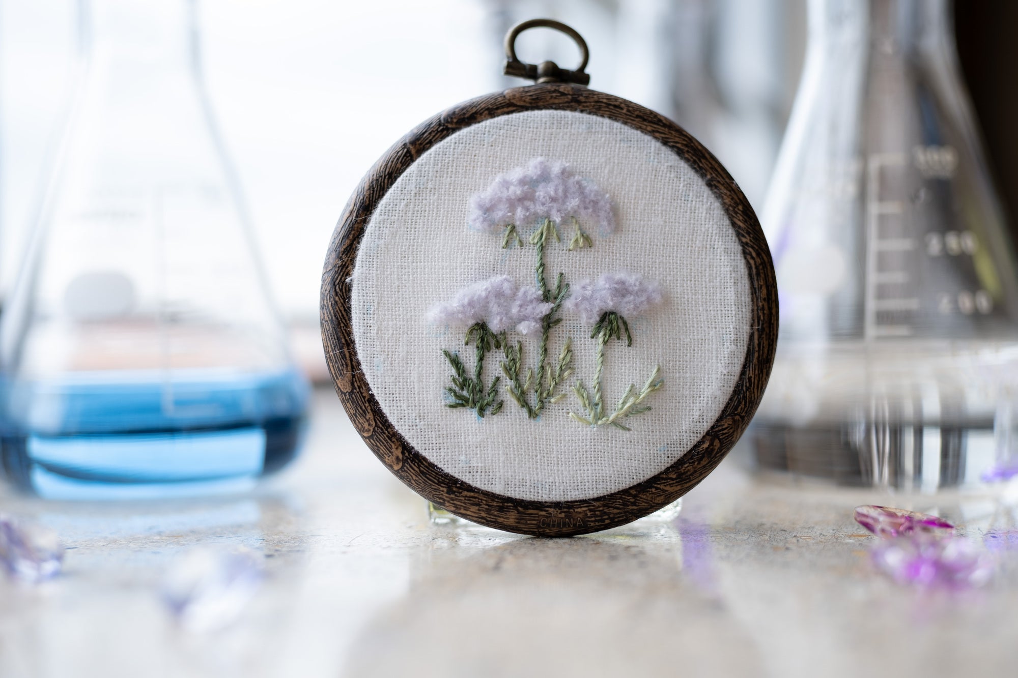 A.05❤️ノラニンジンの花刺繍キット 〜