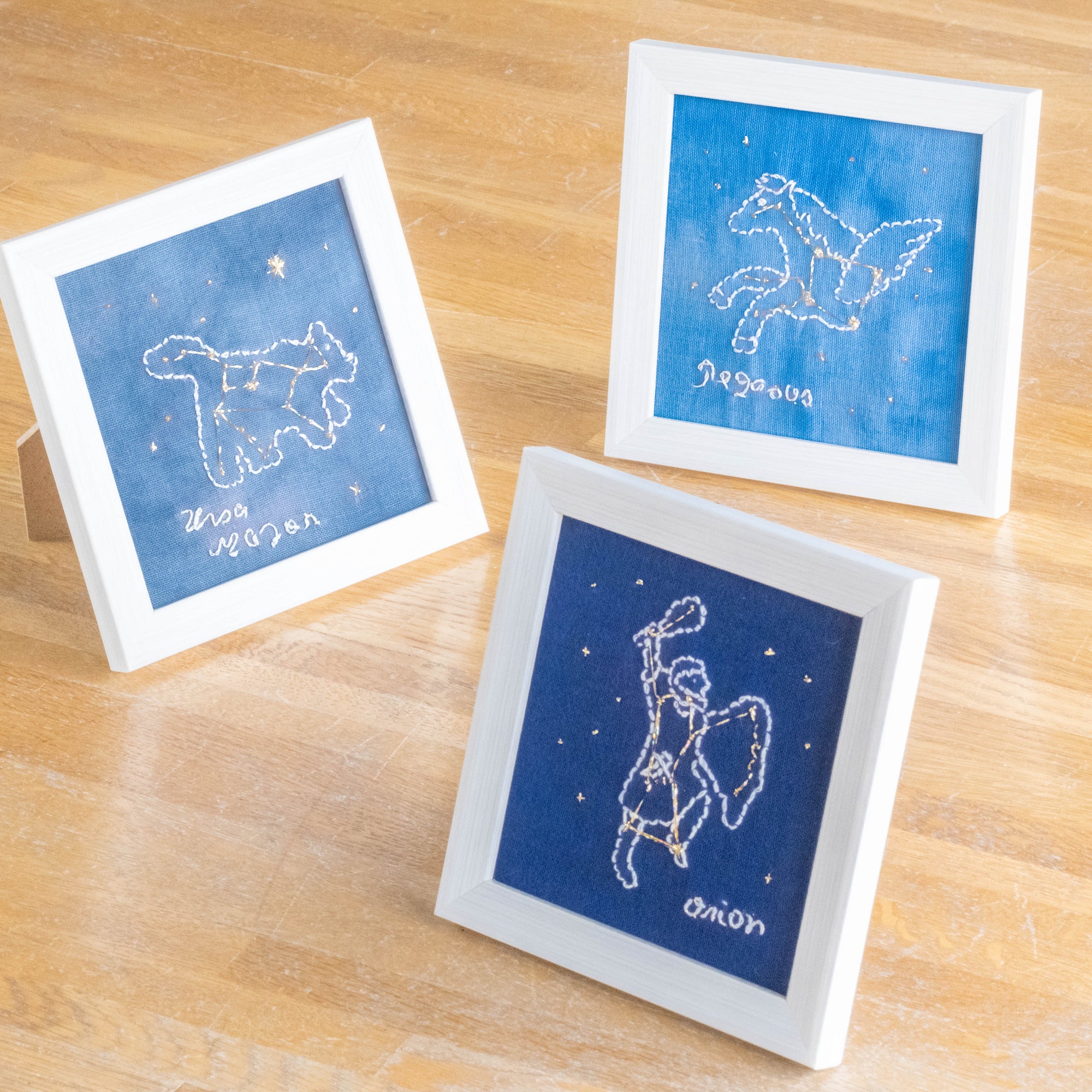 宙の刺しゅうキット