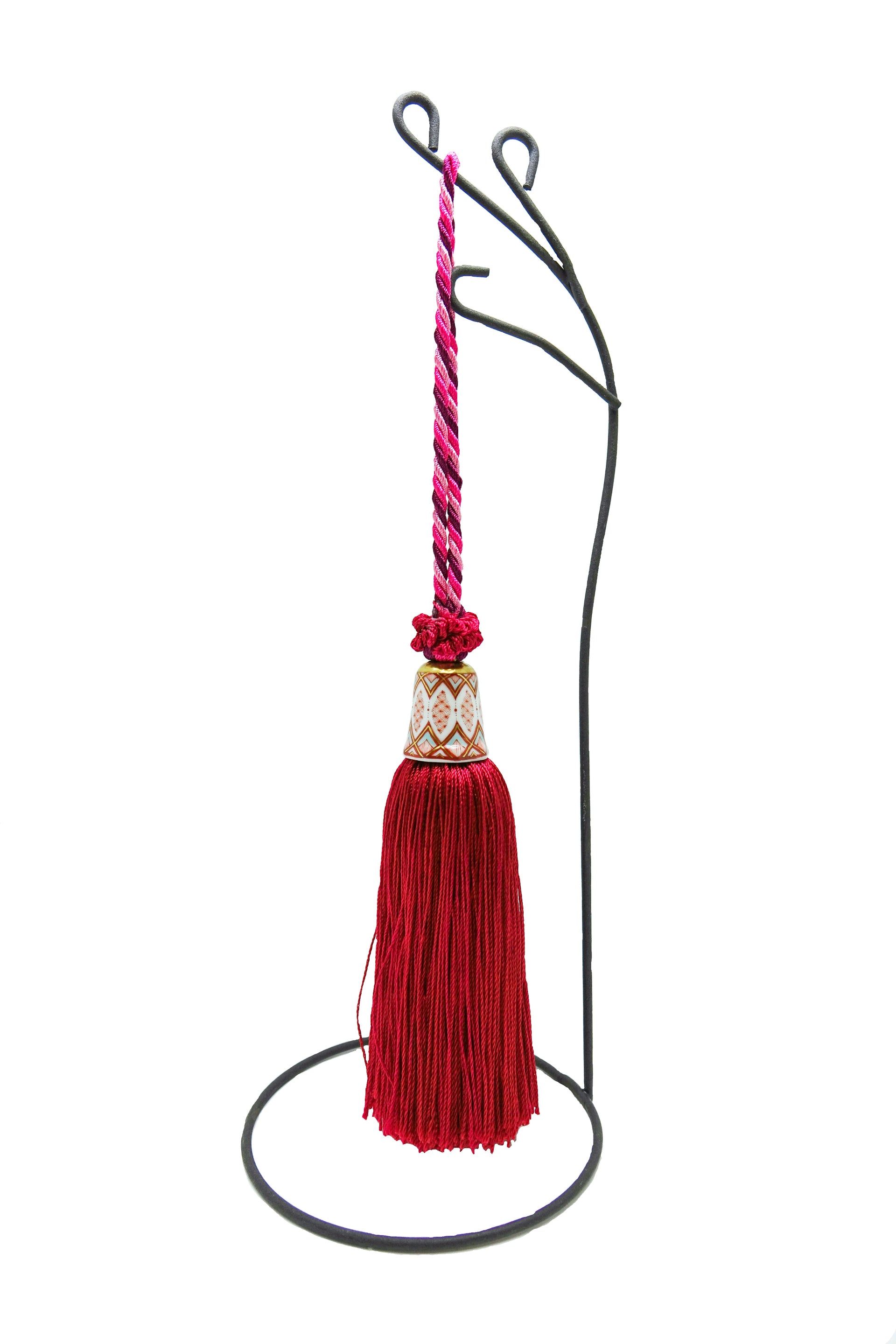 Kutani thimble tassel with No.1.2.3 thimble