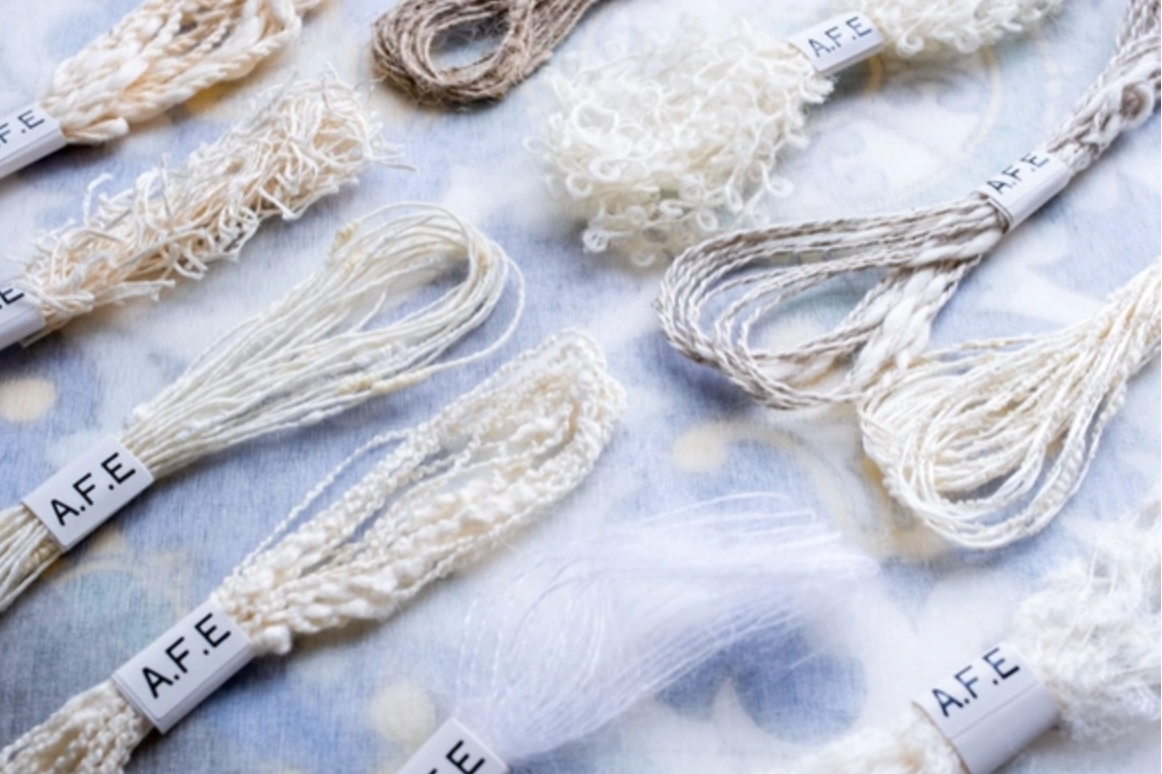 8月3日開催　変わり刺繍糸でつくるタッセルワークショップ