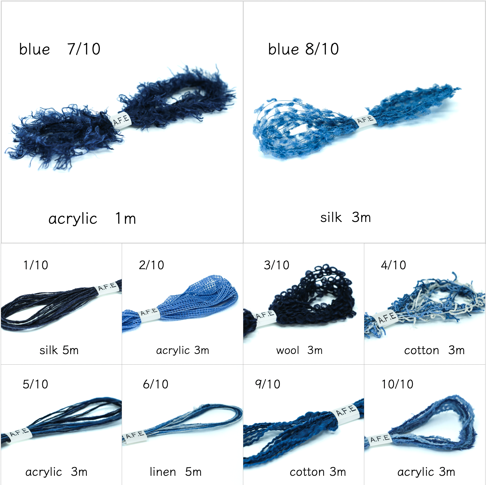 ☘️ A.F.E変わり糸 10色セット