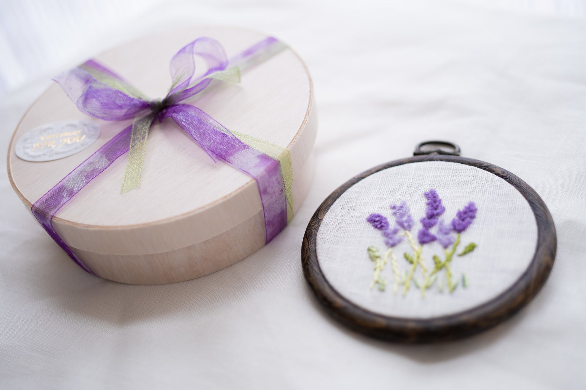 A.02💜ラベンダーの花刺繍キット〜 – Art Fiber Endo